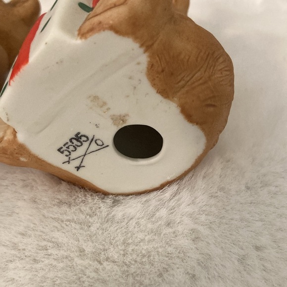 Homco Christmas Bear Figurines - Picture 6 of 8